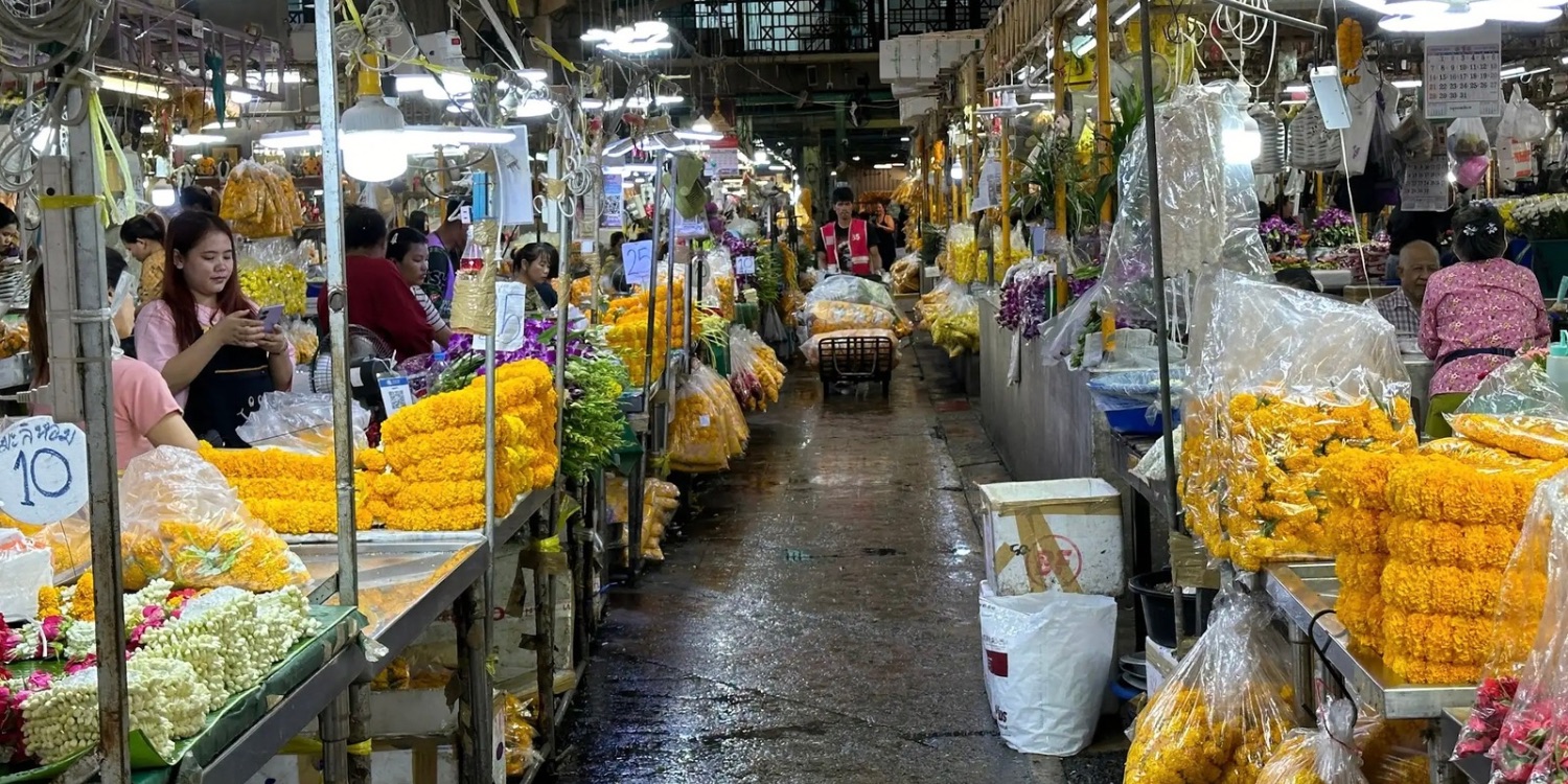 Bangkok Flower Market (Pak Khlong Talat)