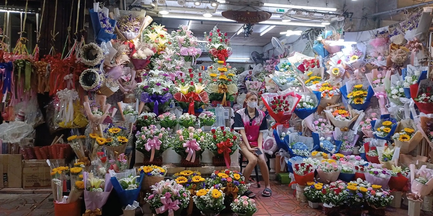 Bangkok Flower Market (Pak Khlong Talat)